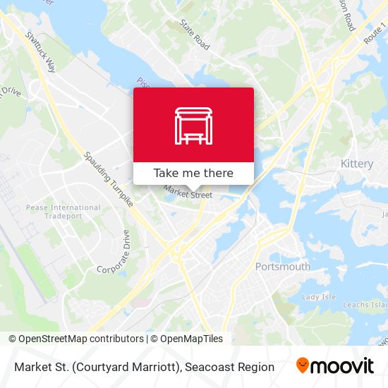 Market St. (Courtyard Marriott) map