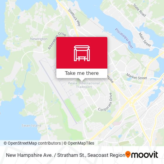 Mapa de New Hampshire Ave. / Stratham St.