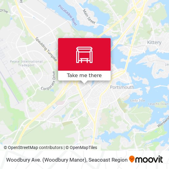 Woodbury Ave. (Woodbury Manor) map