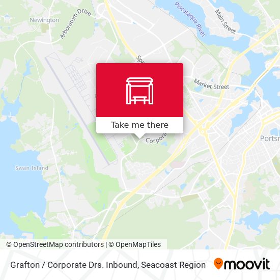 Grafton / Corporate Drs. Inbound map