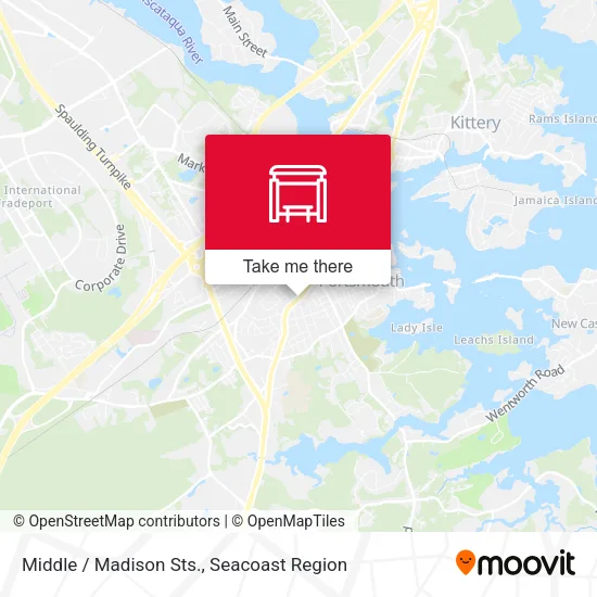Middle / Madison Sts. map