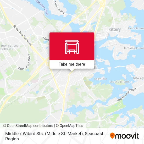 Middle / Wibird Sts. (Middle St. Market) map