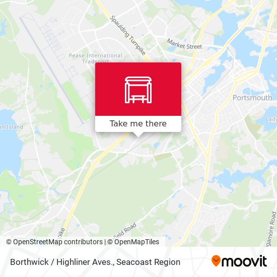 Borthwick / Highliner Aves. map