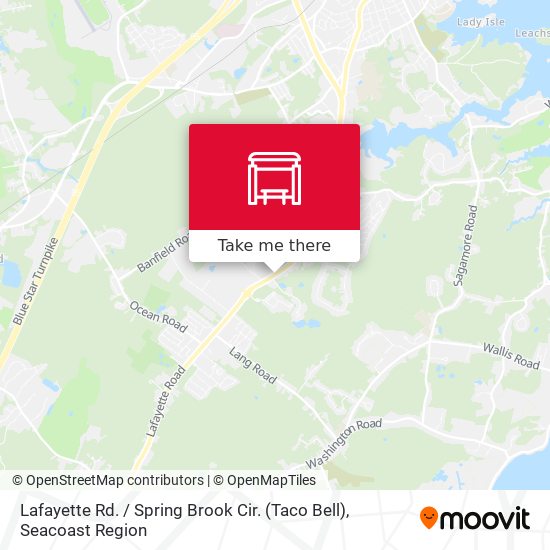 Lafayette Rd. / Spring Brook Cir. (Taco Bell) map