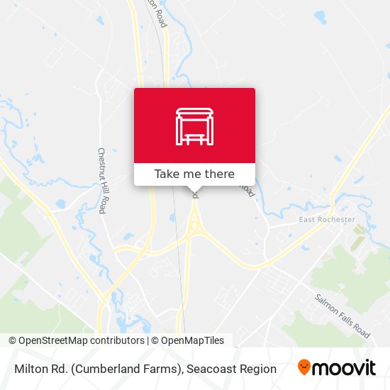 Milton Rd. (Cumberland Farms) map