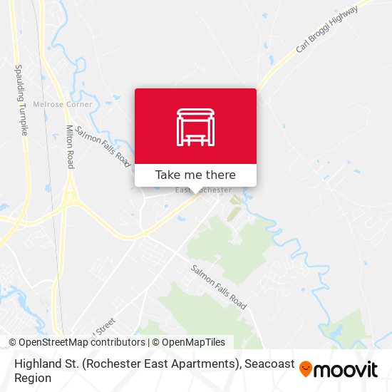 Highland St. (Rochester East Apartments) map