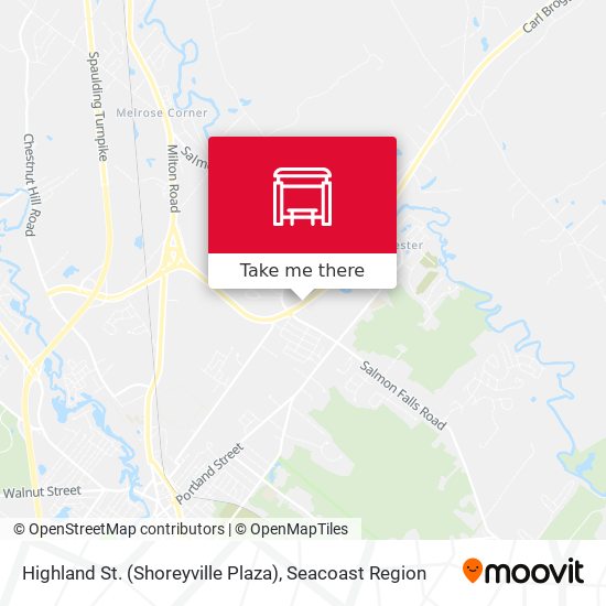 Highland St. (Shoreyville Plaza) map