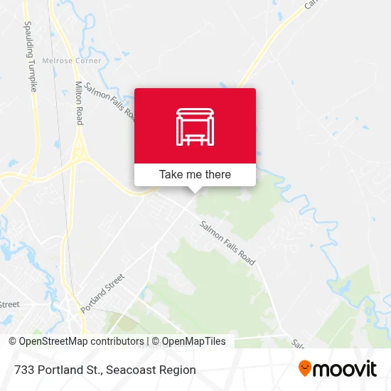 733 Portland St. map