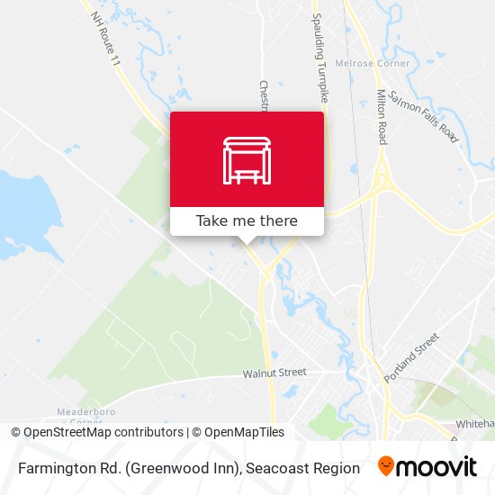 Mapa de Farmington Rd. (Greenwood Inn)