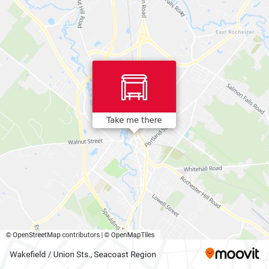 Mapa de Wakefield / Union Sts.