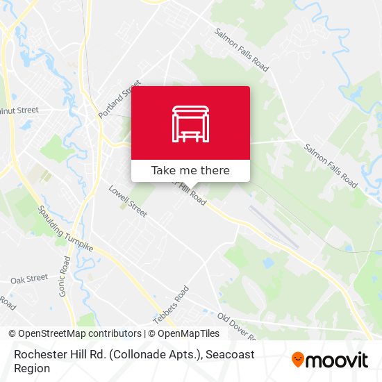 Mapa de Rochester Hill Rd. (Collonade Apts.)