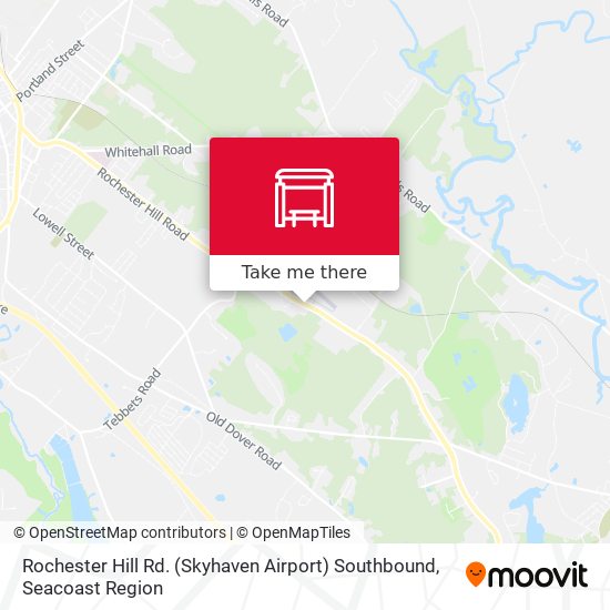 Rochester Hill Rd. (Skyhaven Airport) Southbound map