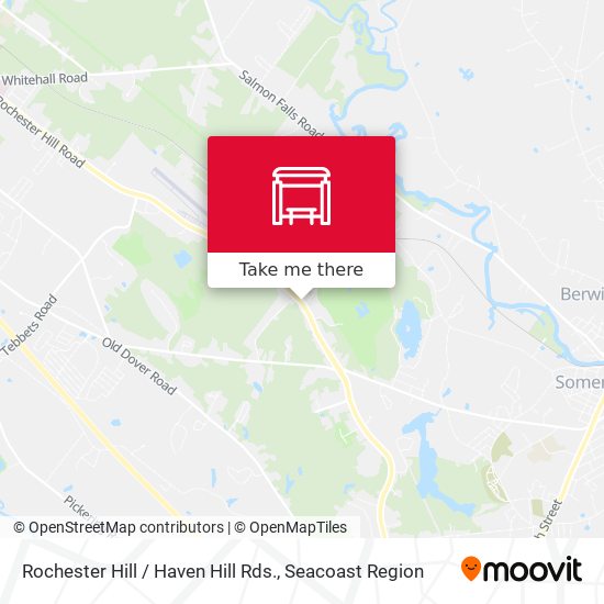 Mapa de Rochester Hill / Haven Hill Rds.