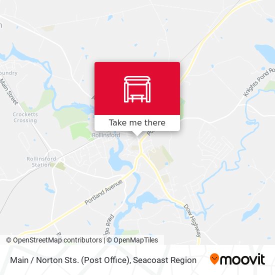 Mapa de Main / Norton Sts. (Post Office)