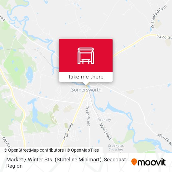 Mapa de Market / Winter Sts. (Stateline Minimart)