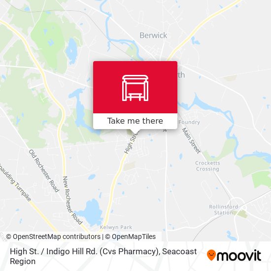 High St. / Indigo Hill Rd. (Cvs Pharmacy) map