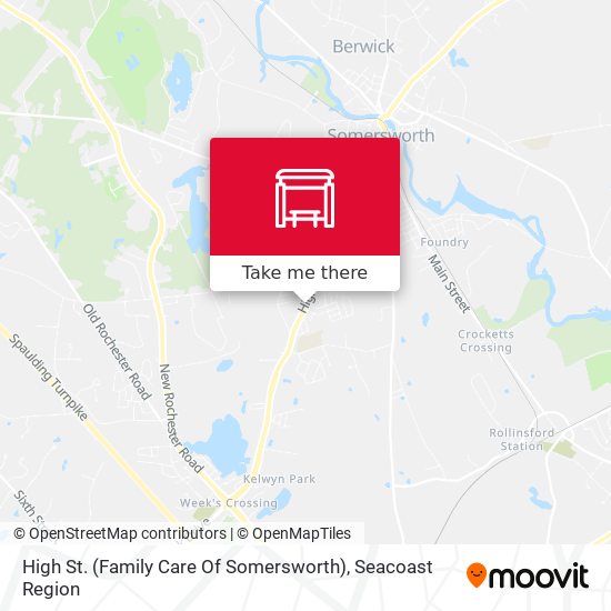 High St. (Family Care Of Somersworth) map