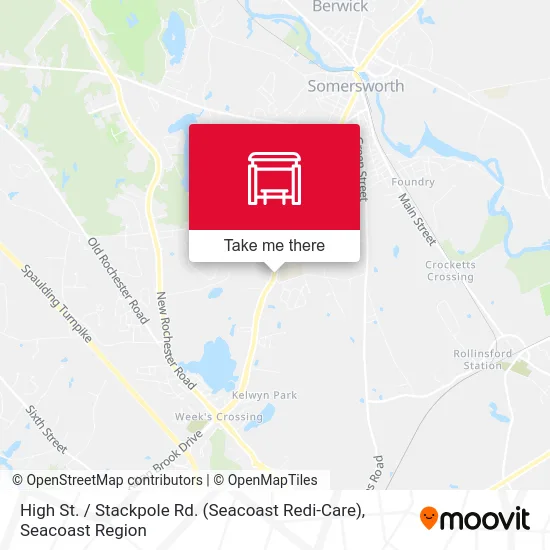 High St. / Stackpole Rd. (Seacoast Redi-Care) map