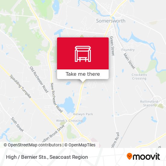 High / Bernier Sts. map