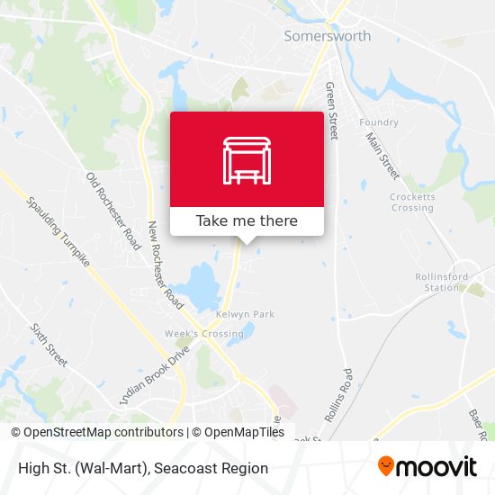 High St. (Wal-Mart) map