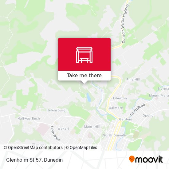 Glenholm St 57地图