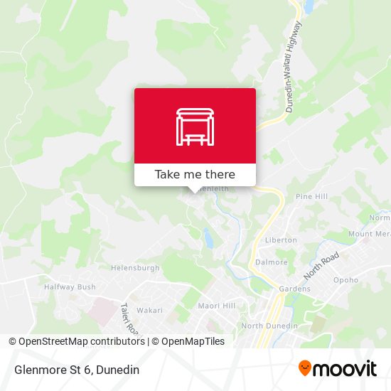 Glenmore St 6地图