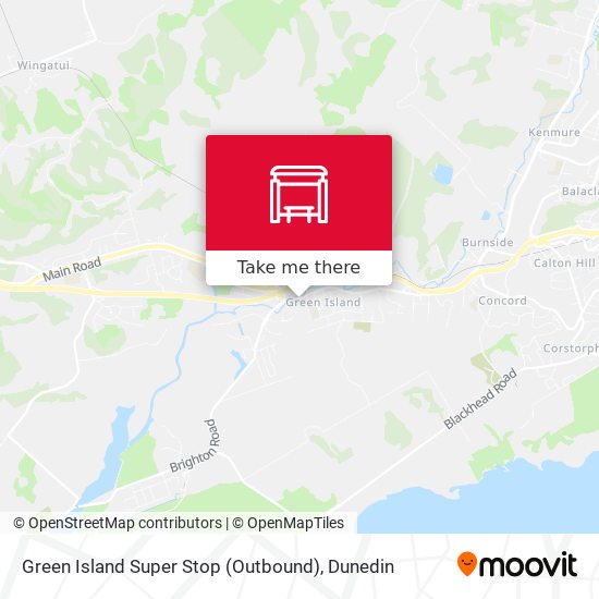 Green Island Super Stop (Outbound) map