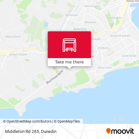Middleton Rd 285 map