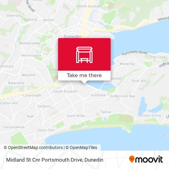 Midland St Cnr Portsmouth Drive map
