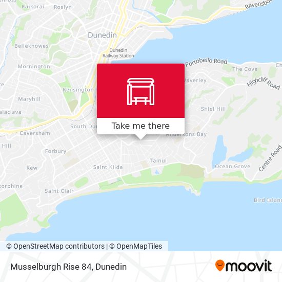 Musselburgh Rise 84 map