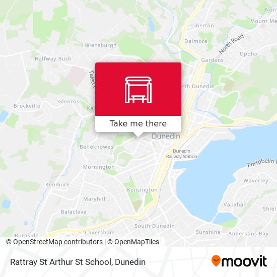 Rattray St Arthur St School地图
