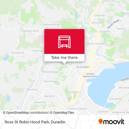 Ross St Robin Hood Park地图