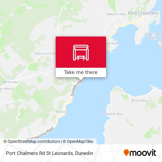 Port Chalmers Rd St Leonards map