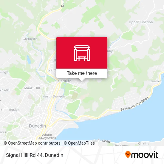 Signal Hill Rd 44 map
