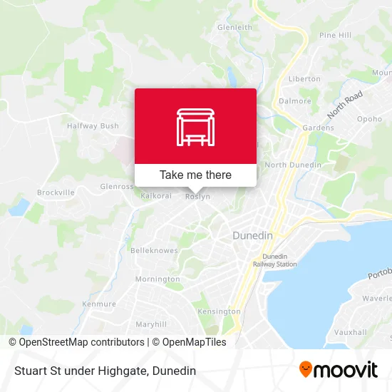 Stuart St under Highgate map