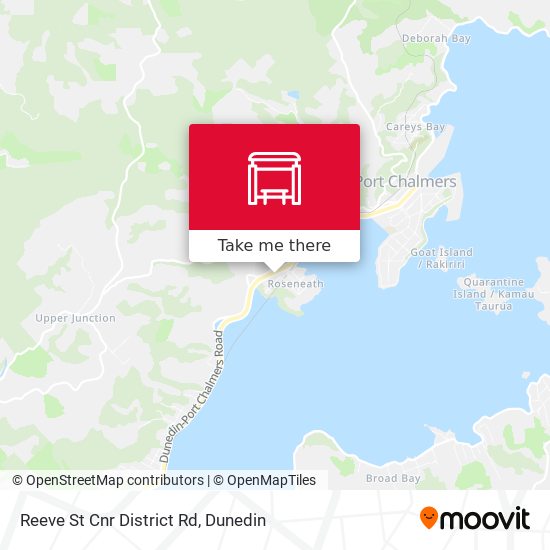 Reeve St Cnr District Rd map