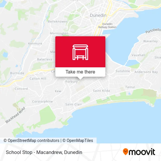 School Stop - Macandrew map
