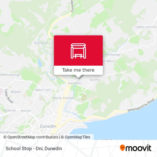 School Stop - Dni map