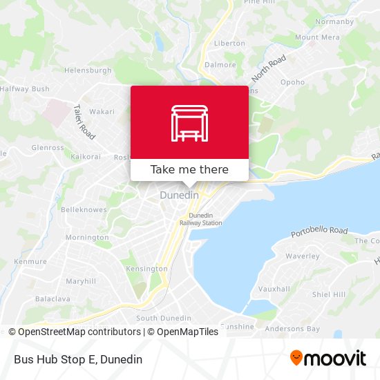 Bus Hub Stop E map