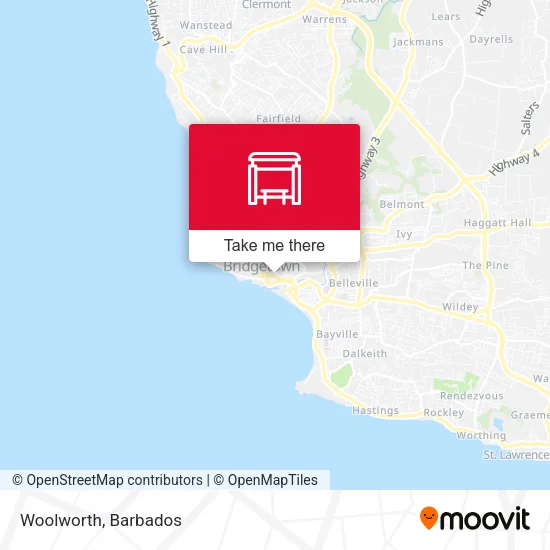 Woolworth map