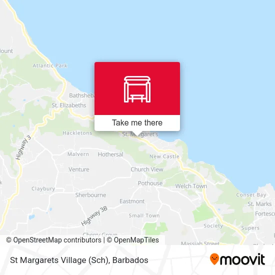 St Margarets Village (Sch) map