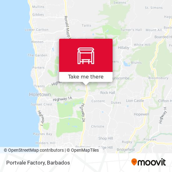 Portvale Factory map