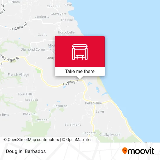 Douglin map