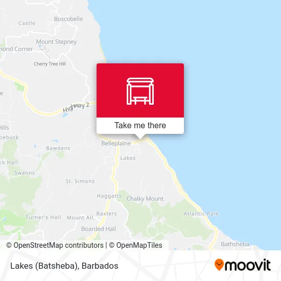 Lakes (Batsheba) map