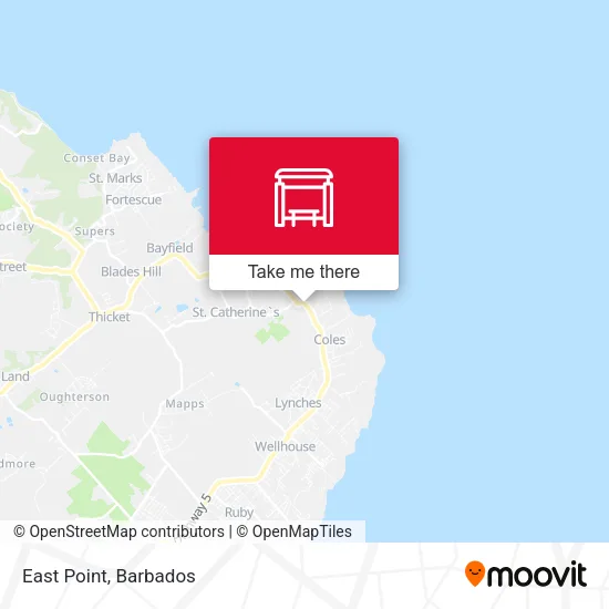 East Point map