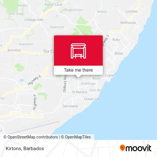 Kirtons map
