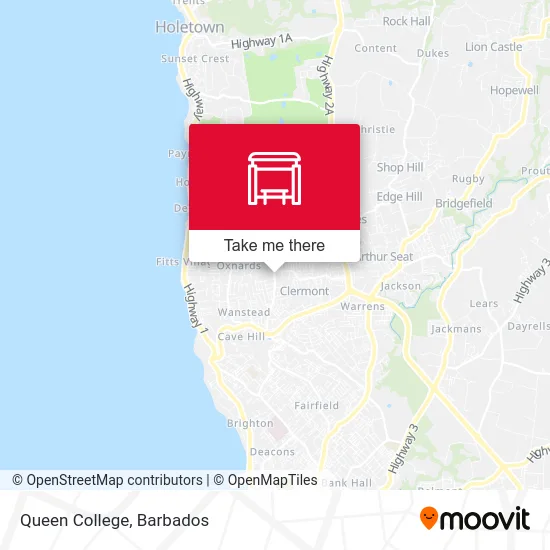Queen College map