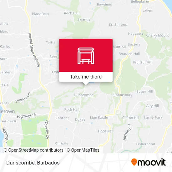 Dunscombe map