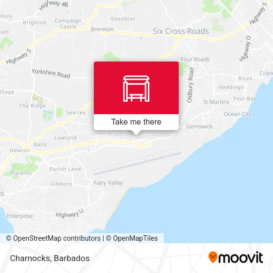 Charnocks map