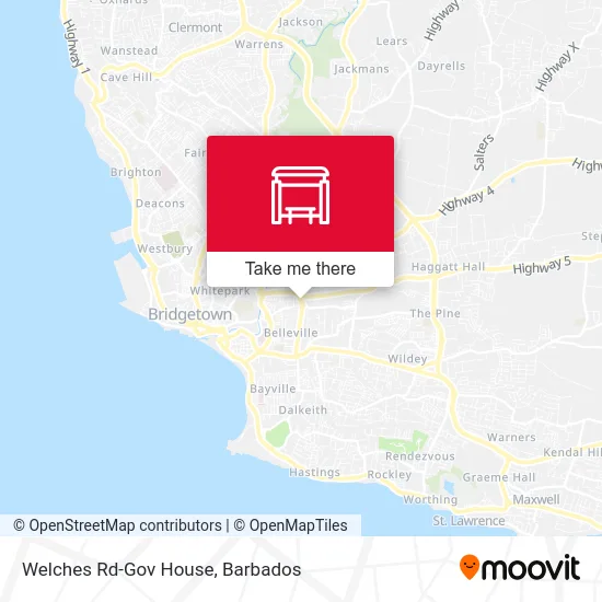 Welches Rd-Gov House map